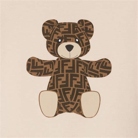 Fendi Baby FF Teddy Bear .